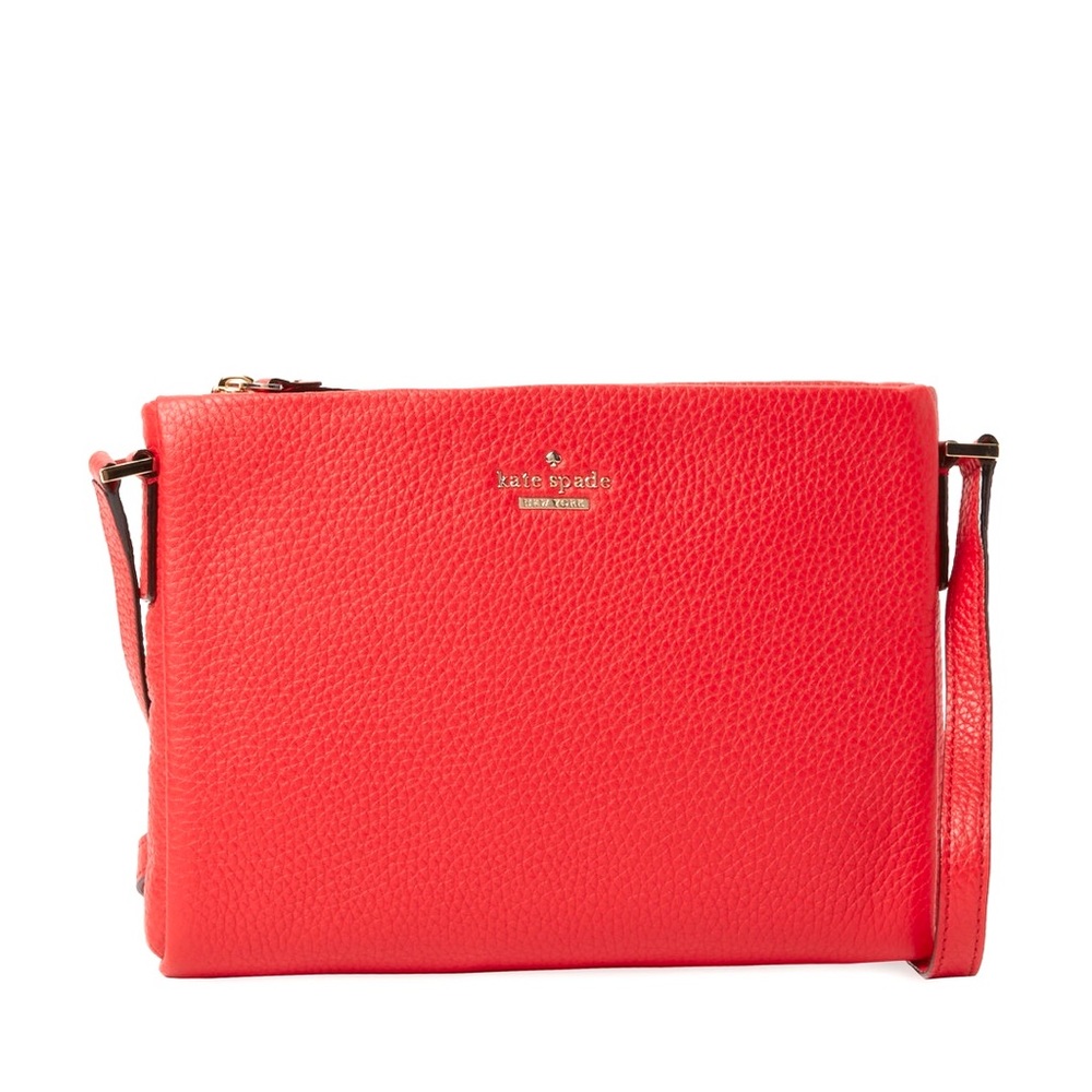 KATE SPADE HOLDEN STREET LILIBETH CROSSBODY red
